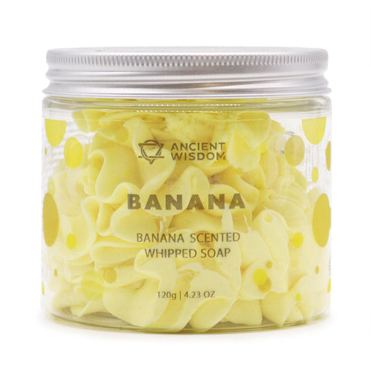 Banana Whipped Soap 120g | Creamy, Gentle Clean product image