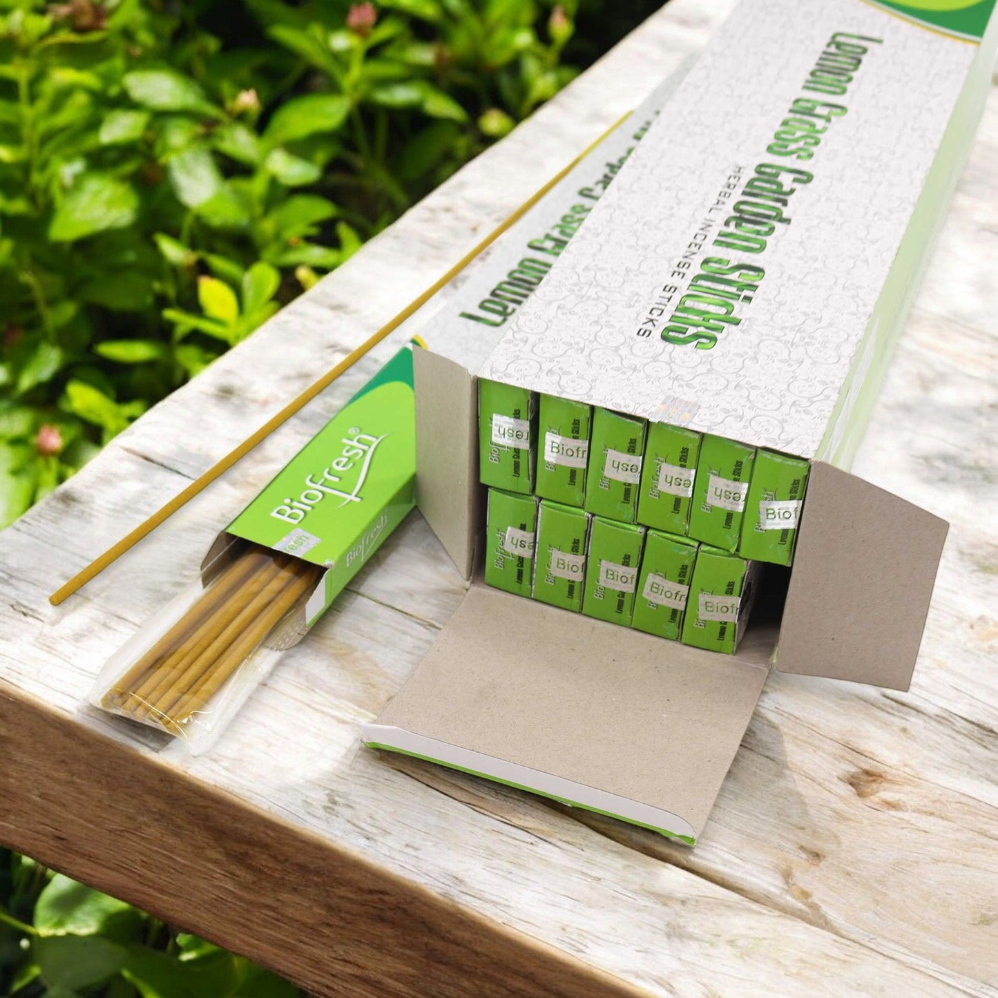 Lemongrass & Lemon Incense Sticks | Low-Smoke, Long Burn