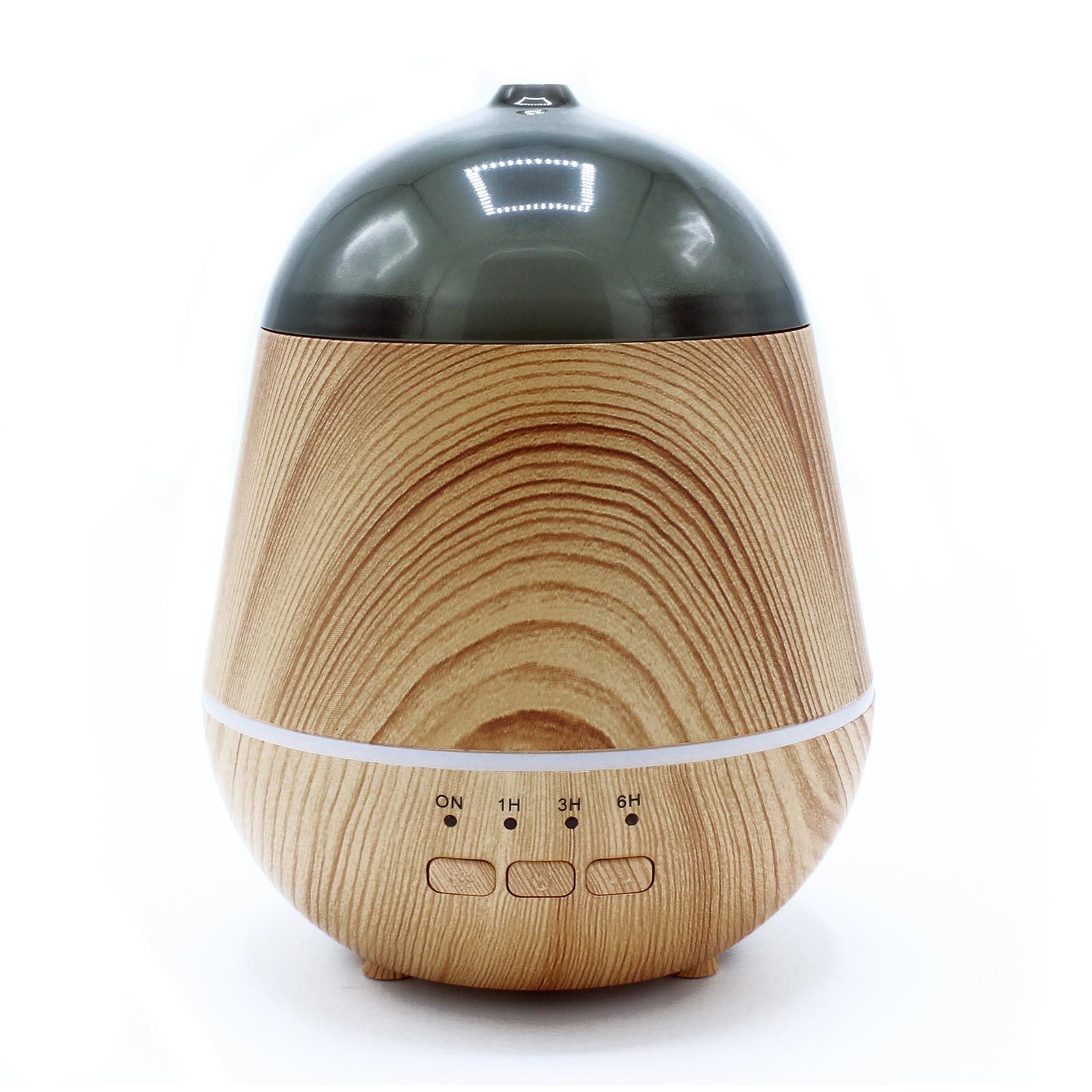 Ultrasonic Aroma Diffuser | Marseille Atomiser - USB - Colour Change - Timer – USB, Colour‑Change Light, Timer on bedside table with essential oils