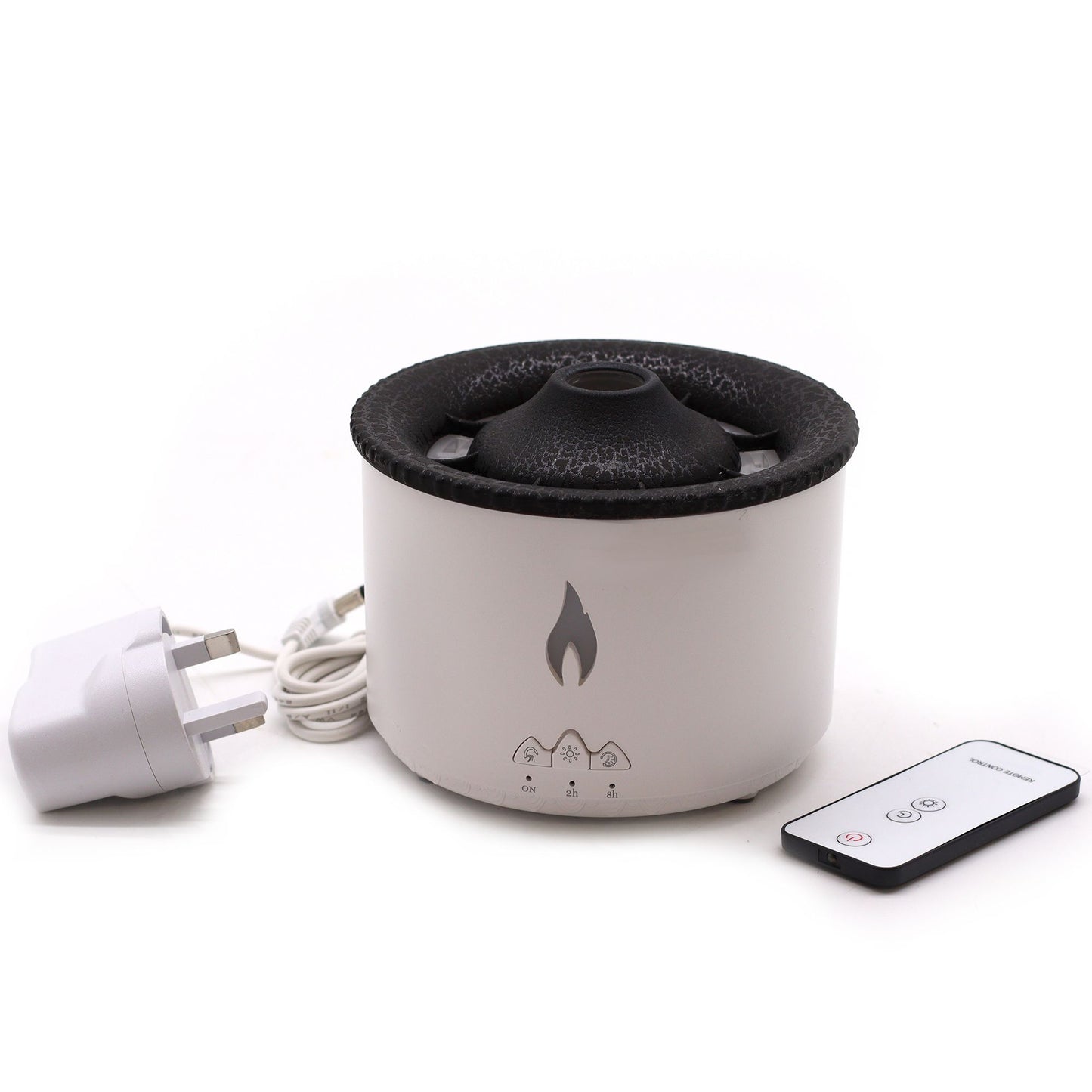 Ultrasonic Aroma Diffuser | Medium Volcano Effect Aroma Diffuser (plug) Two Colours -360ml
