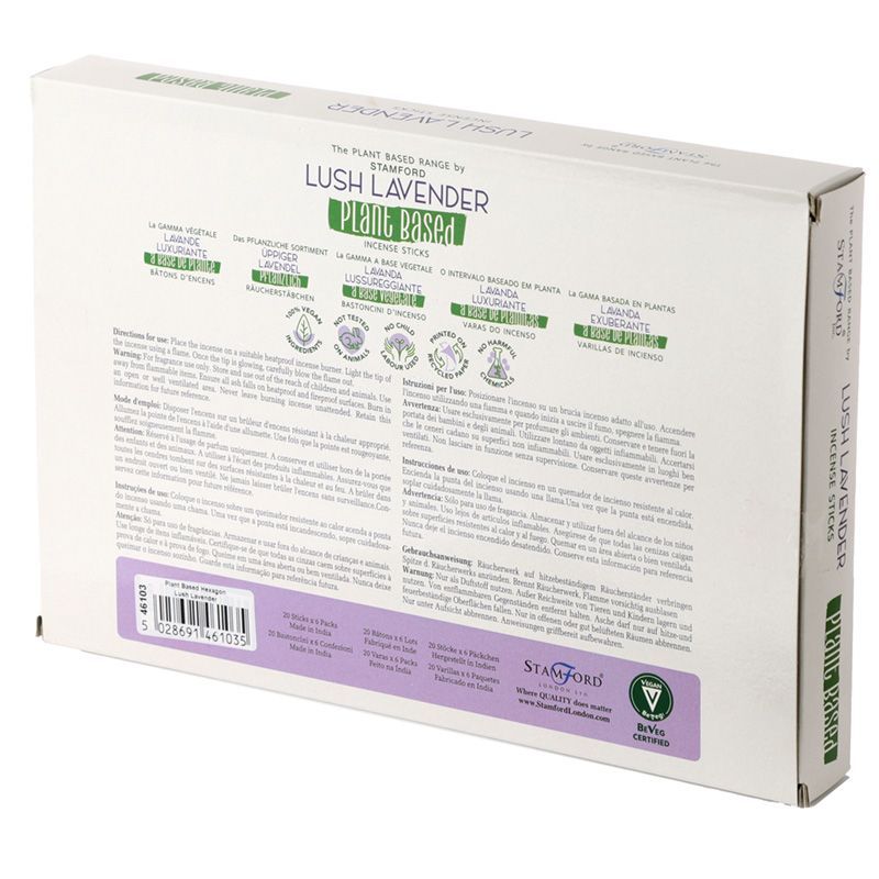 Lavender Incense Sticks | Low-Smoke, Long Burn