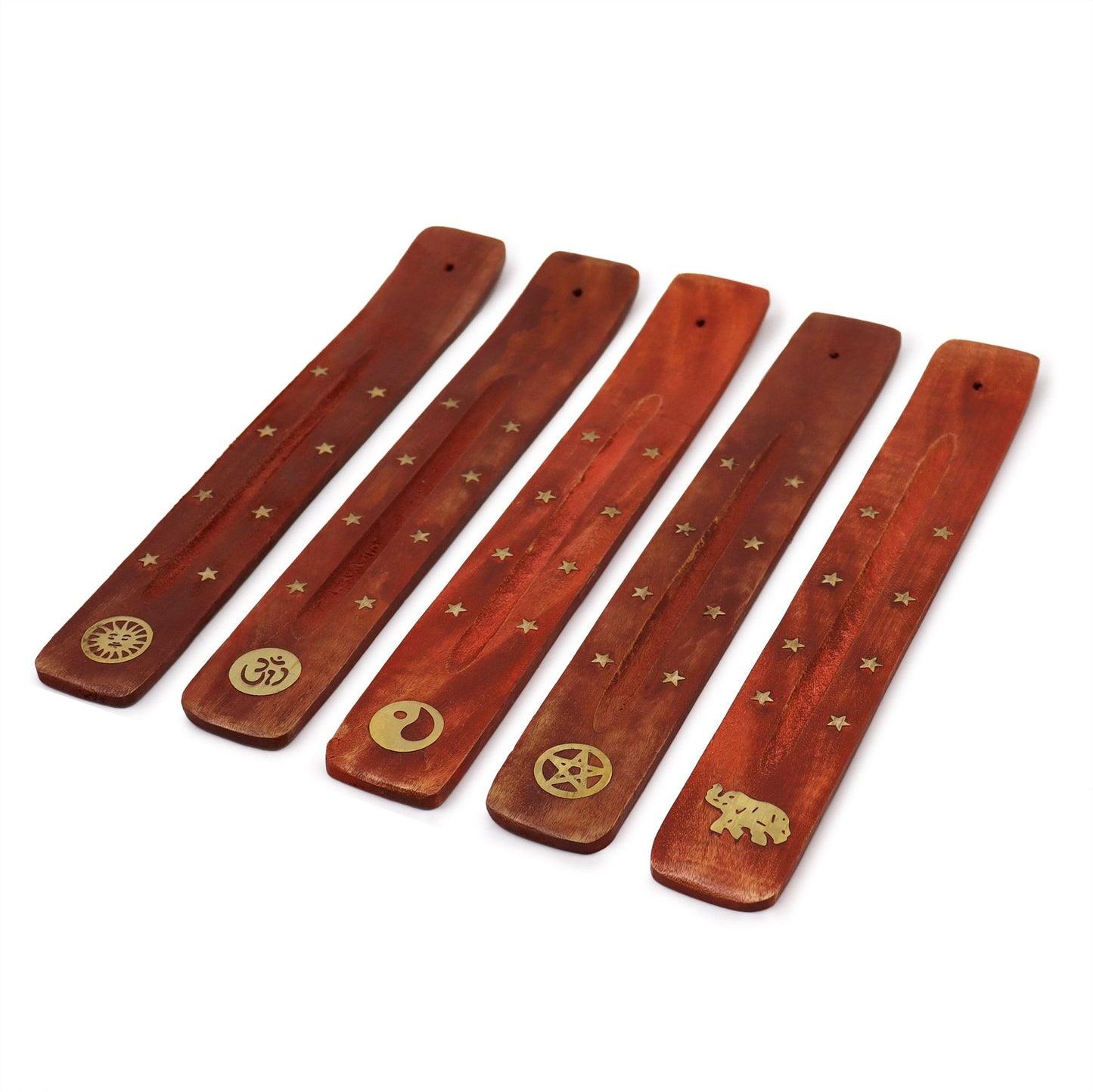 Mango Wood Incense Holder – Ash Catcher | Mango Wood, Ash Catcher, Heat-Safe