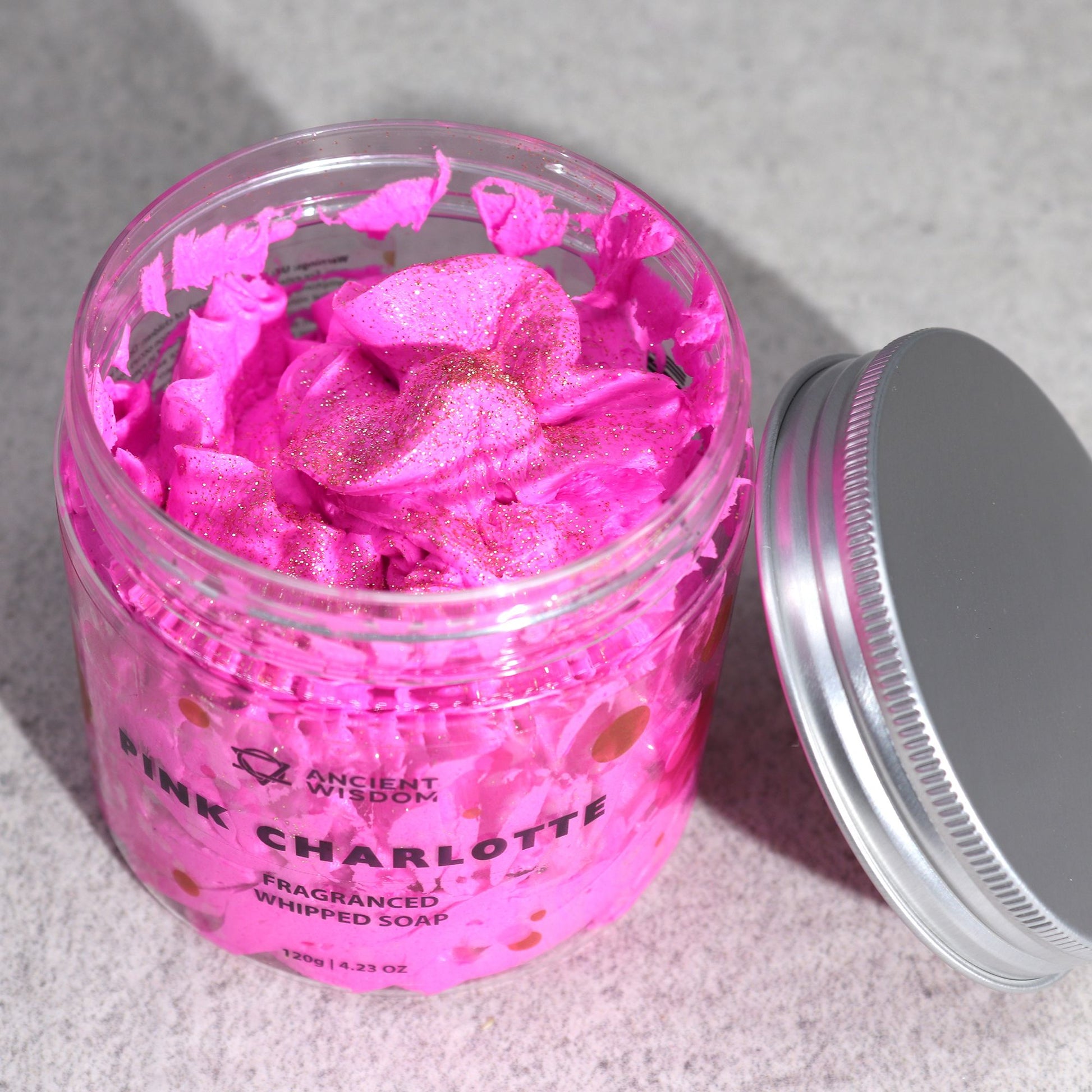 Pink Charlotte Whipped Cream Soap 120g product image
