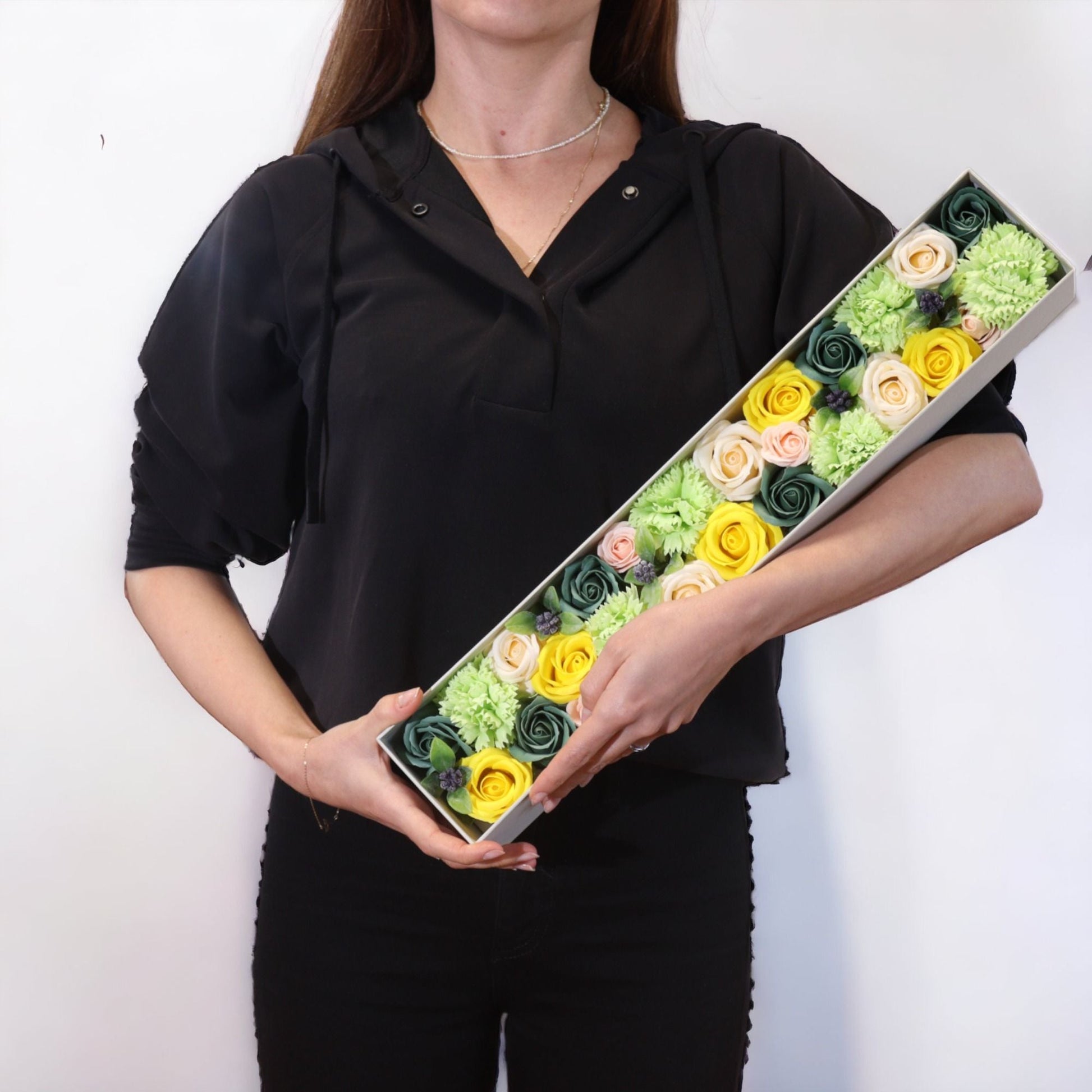 Extra Long Box - Spring Celibrations - Yellow & Greens Soap Bar | Vegan, Handmade in UK product image