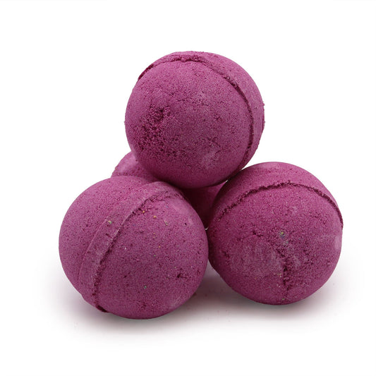 Essential Oil Bath Bomb | Essential Oil Bath Bomb - Ylang Ylang & Ginger dissolving in a warm bath