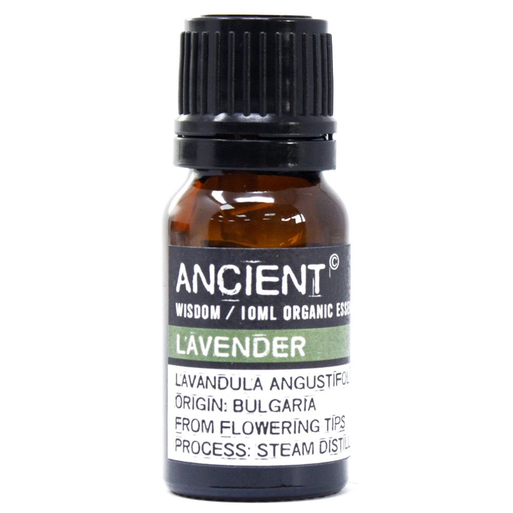 Lavender organic essential oil 10ml bottle