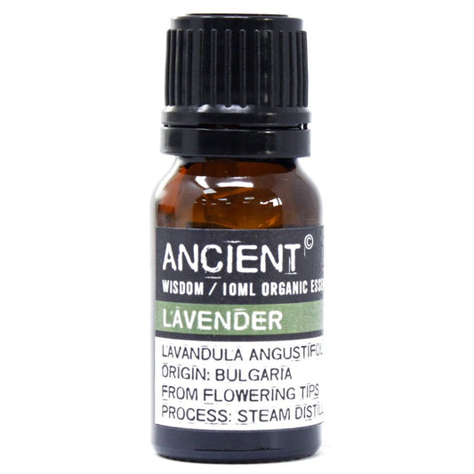 Lavender organic essential oil 10ml bottle