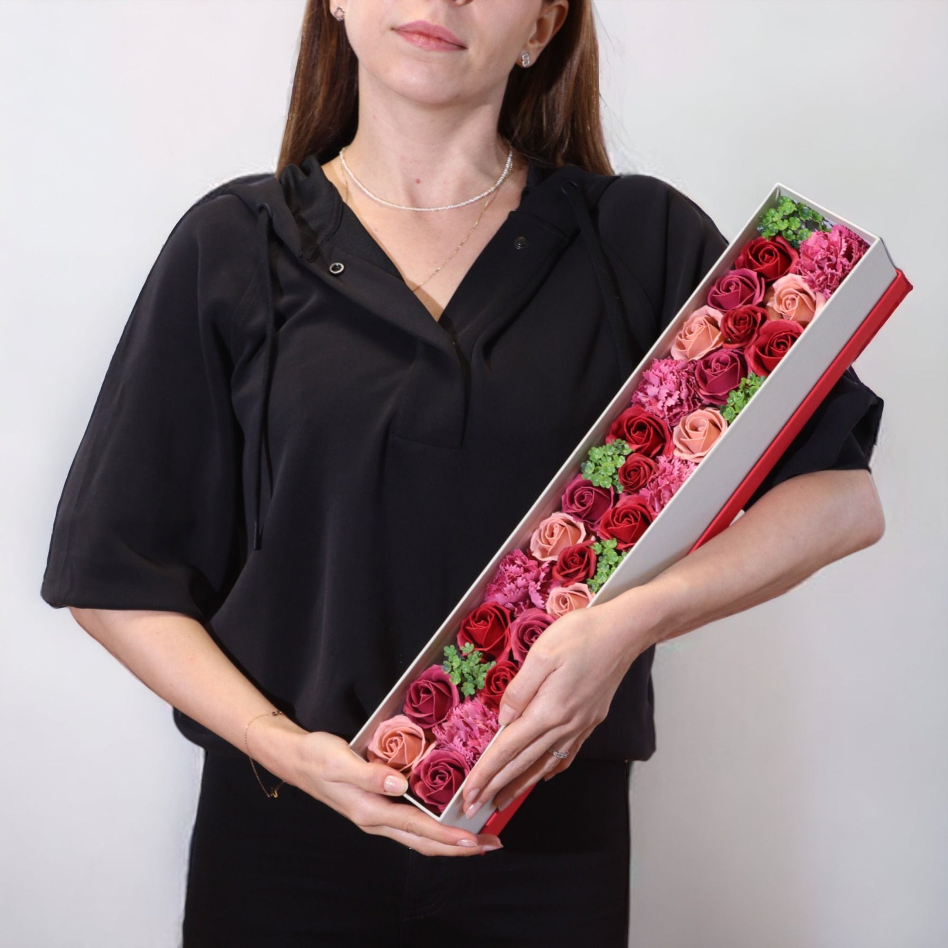 Extra Long Box - Vintage Roses Soap Bar | Vegan, Handmade in UK product image