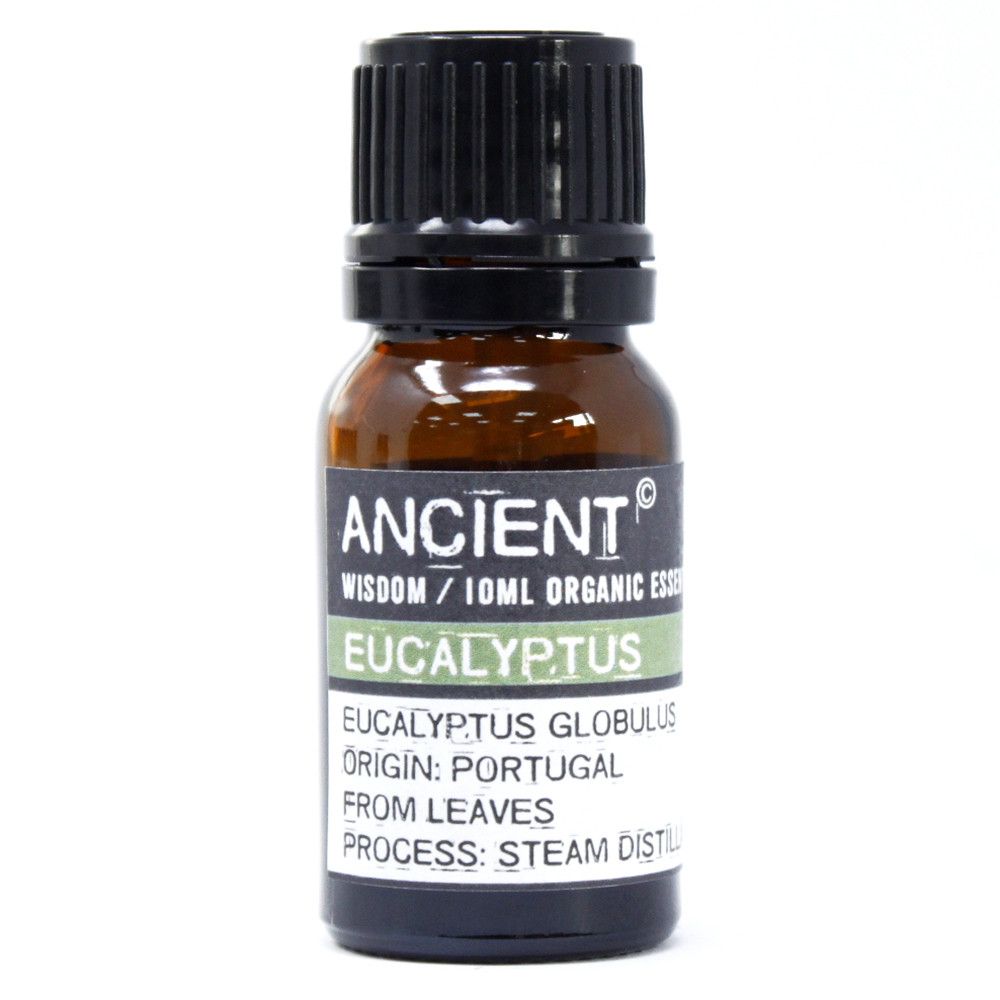 Eucalyptus organic essential oil 10ml bottle