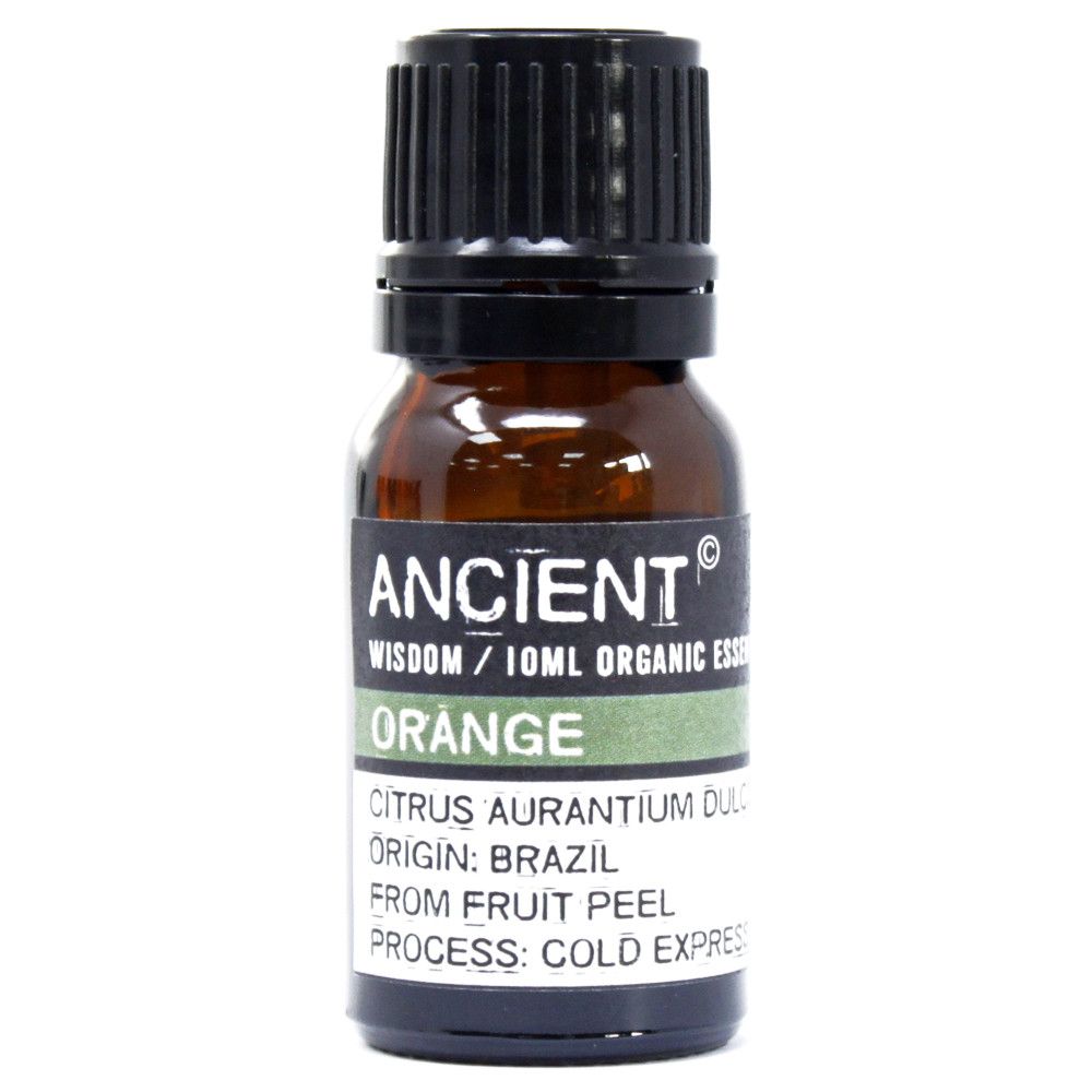 Orange organic essential oil 10ml bottle