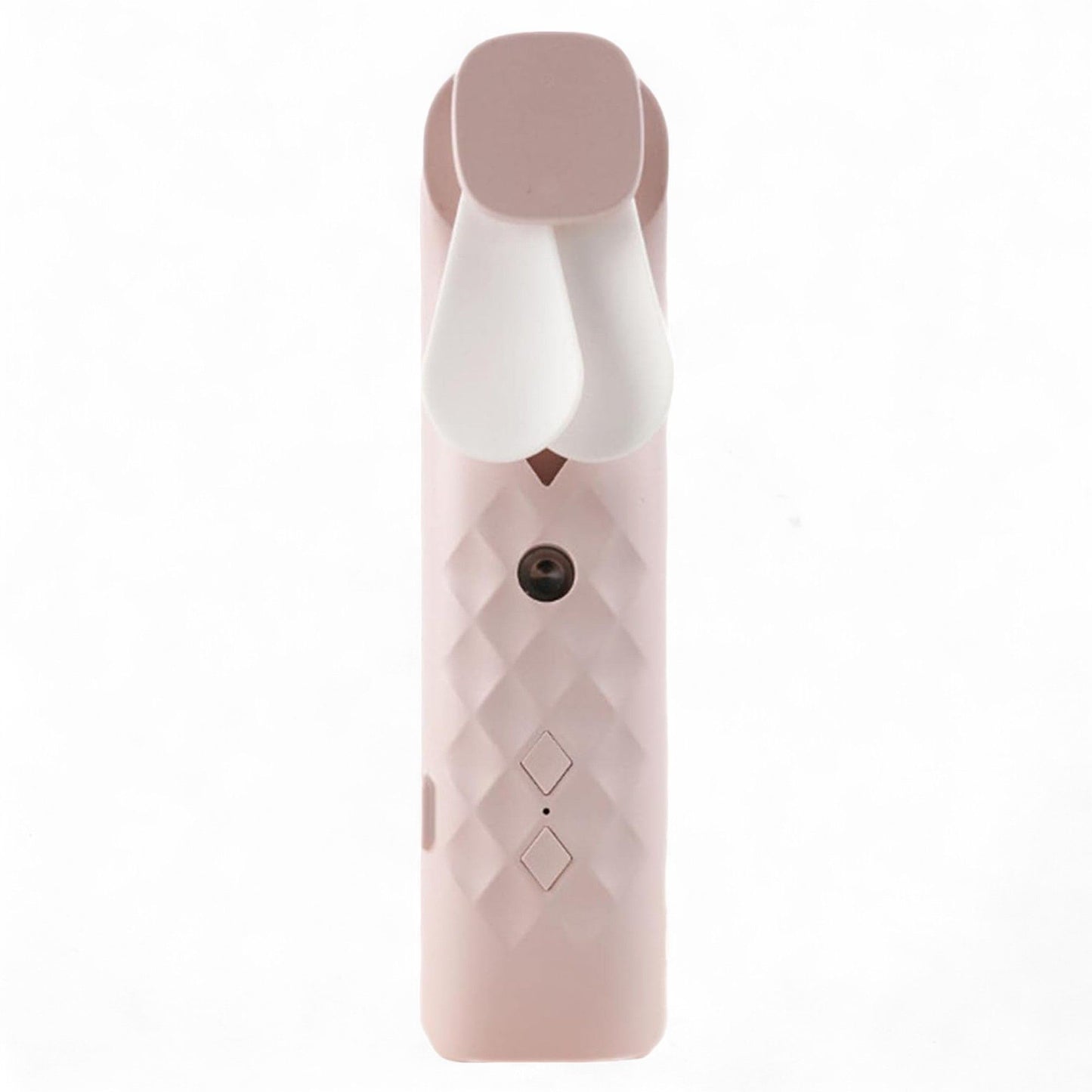 Ultrasonic Aroma Diffuser | Pink Nano Mist Face Fan & Spray - USB chargable – USB on bedside table with essential oils