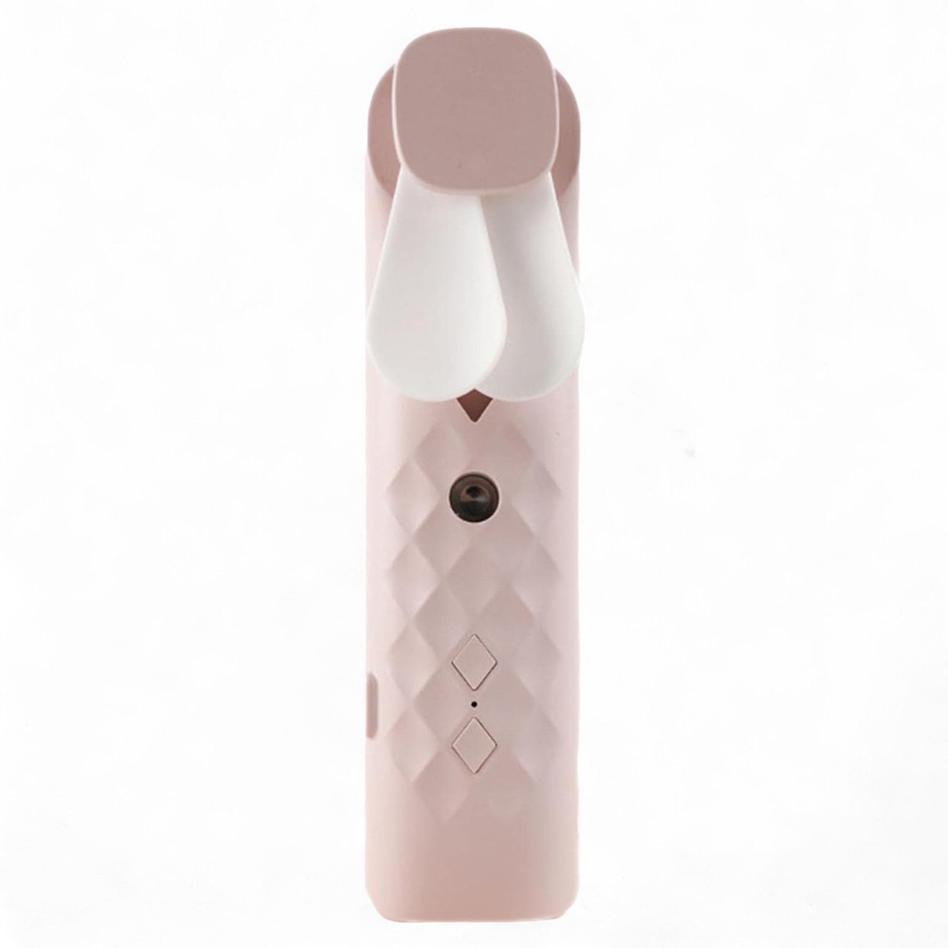 Ultrasonic Aroma Diffuser | Pink Nano Mist Face Fan & Spray - USB chargable – USB on bedside table with essential oils