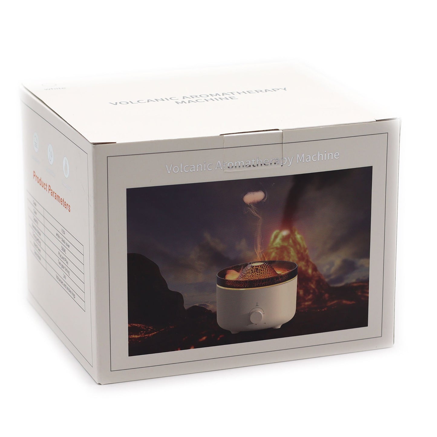Ultrasonic Aroma Diffuser | Large Volcano Effect Aroma Diffuser (plug) Two Colours - 560ml