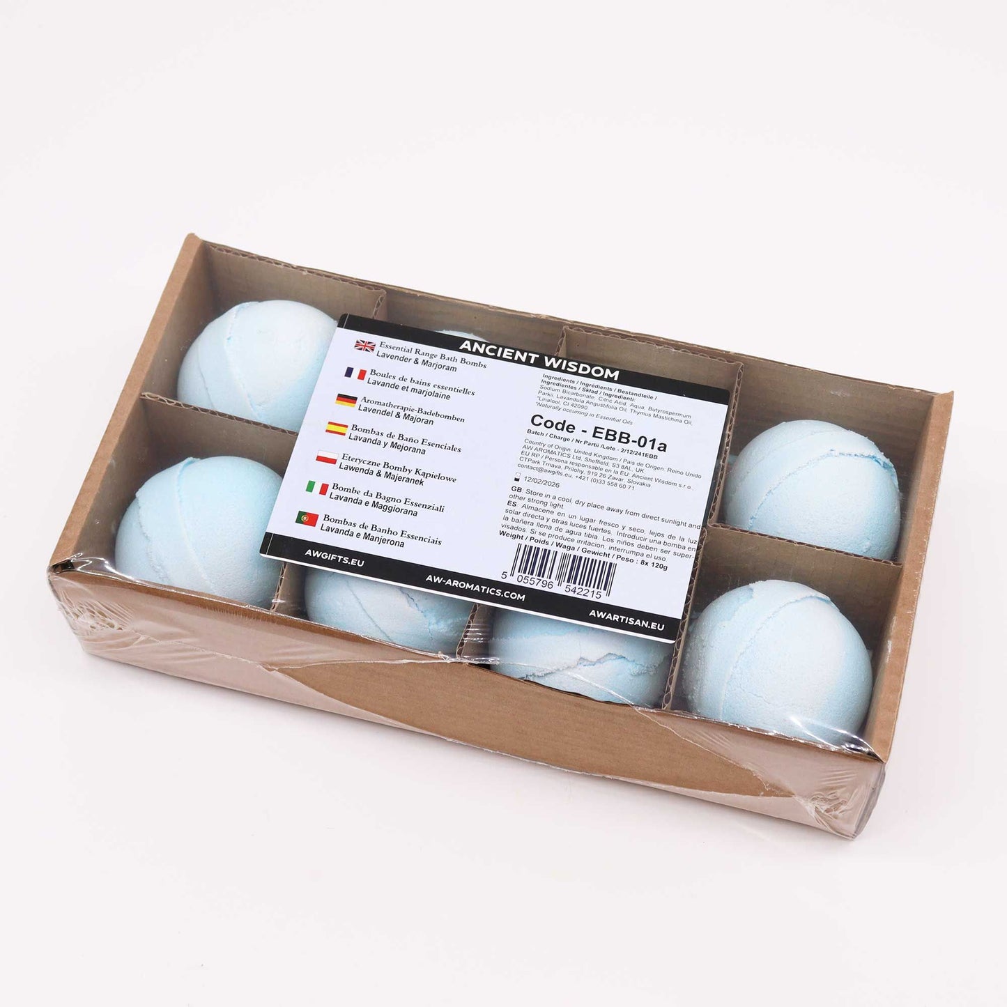 Essential Oil Bath Bomb | Essential Oil Bath Bomb - Lavender & Marjoram dissolving in a warm bath