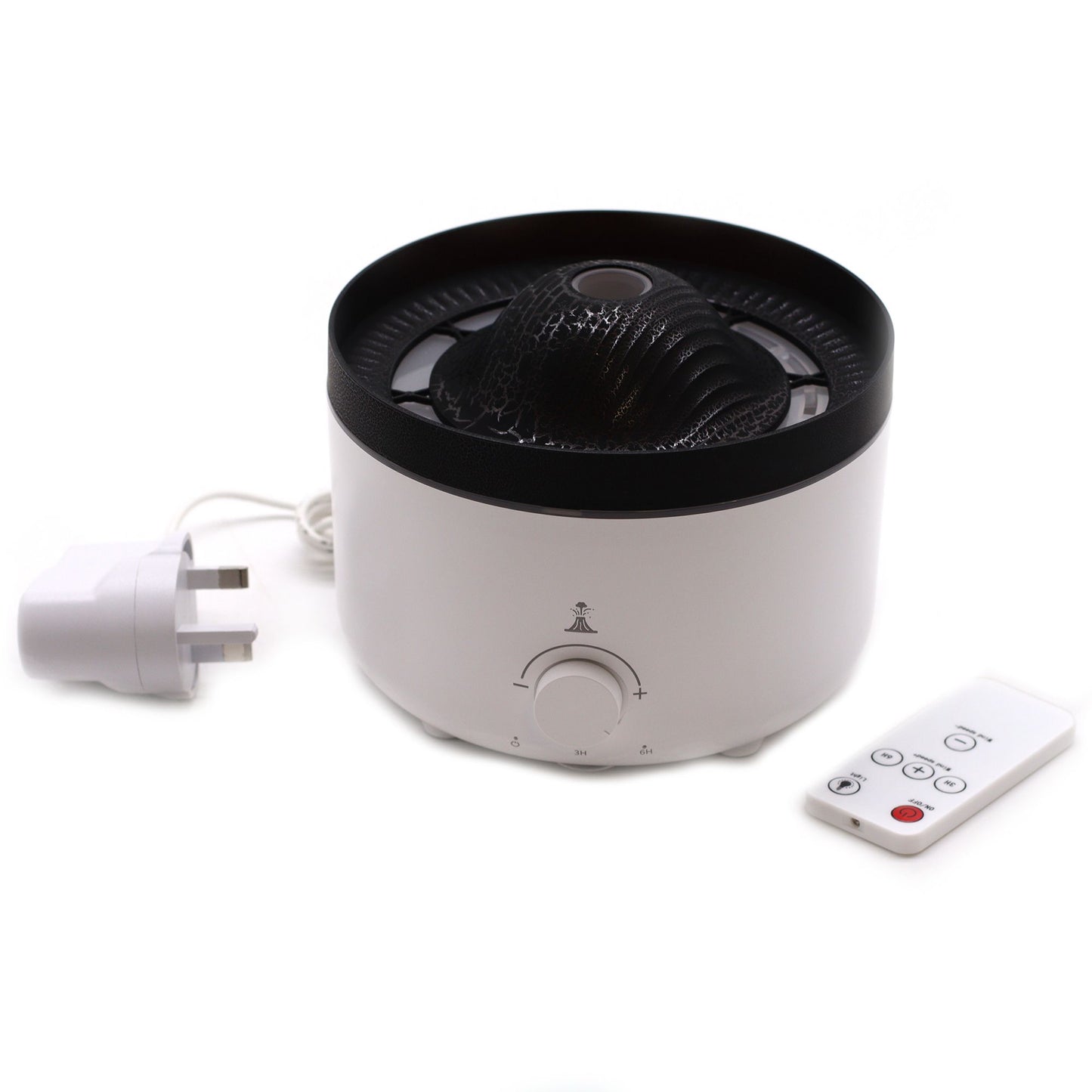 Ultrasonic Aroma Diffuser | Large Volcano Effect Aroma Diffuser (plug) Two Colours - 560ml