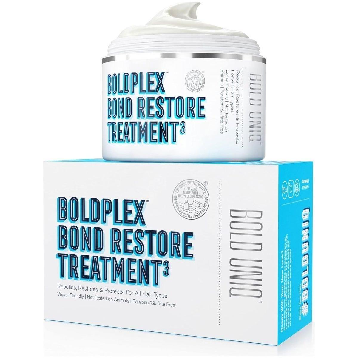 BoldPlex 3 Bond Repair Hair Protein Treatment Mask - 200ml - Glam Global UKBoldPlex