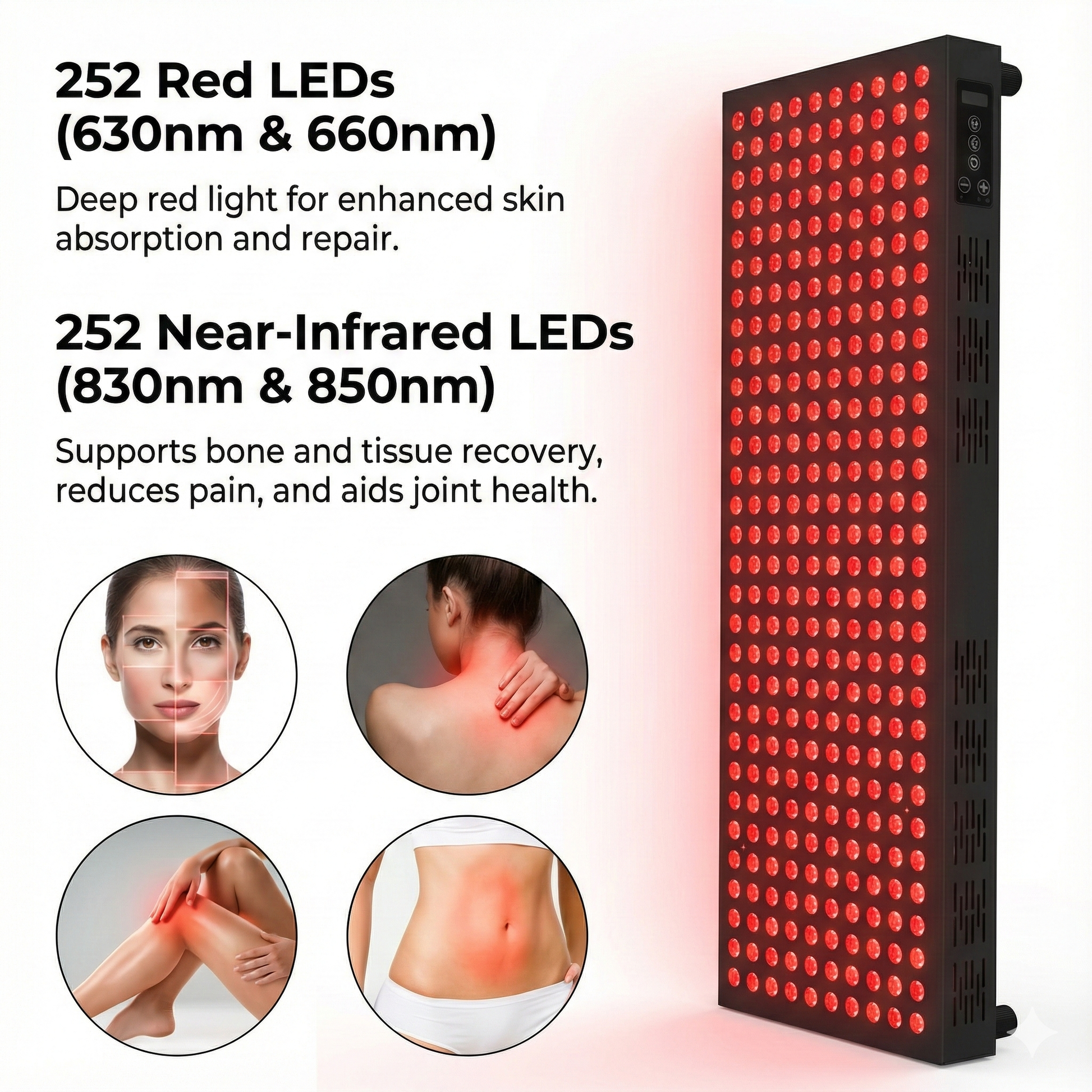 E1500 Pro Max | Full Body Red Light Therapy Panel (1500W)