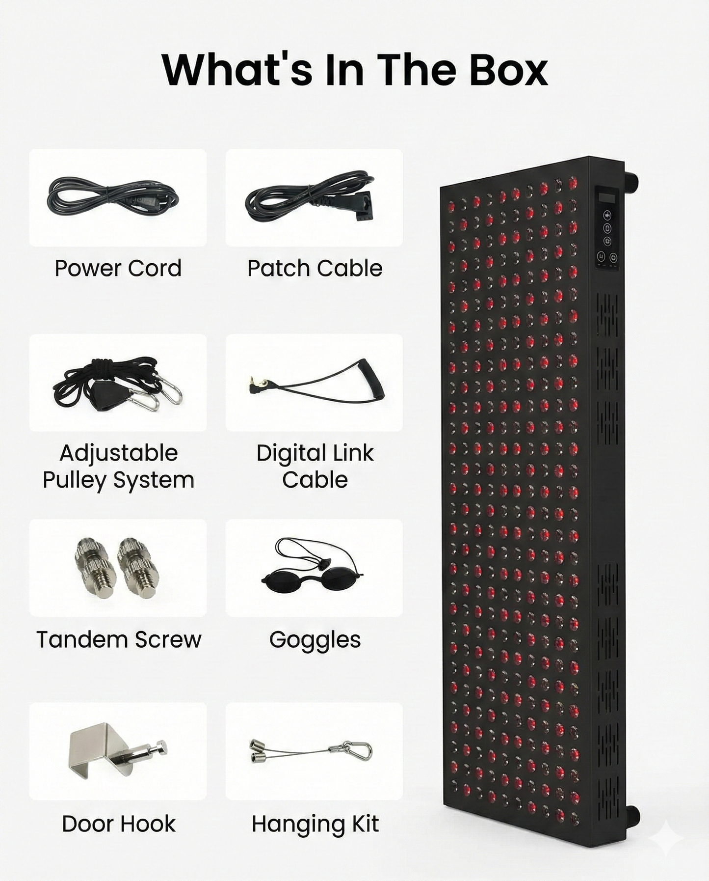 E1500 Pro Max | Full Body Red Light Therapy Panel (1500W)