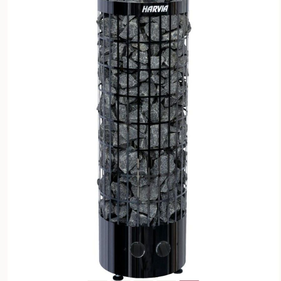 Harvia Cilindro Black Steel Pillar Sauna Heater (Electric)
