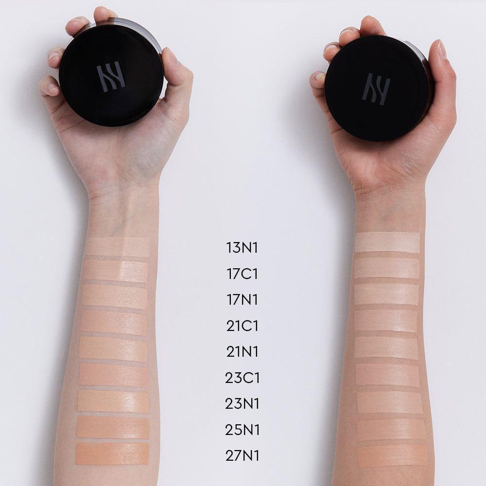 HERA Black Cushion Foundation SPF34/PA++ 15gx2 [Cushion+refill] - Glam Global UKHERA