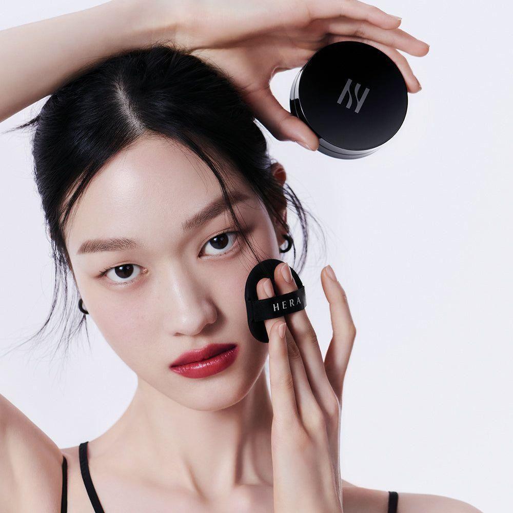 HERA Black Cushion Foundation SPF34/PA++ 15gx2 [Cushion+refill] - Glam Global UKHERA