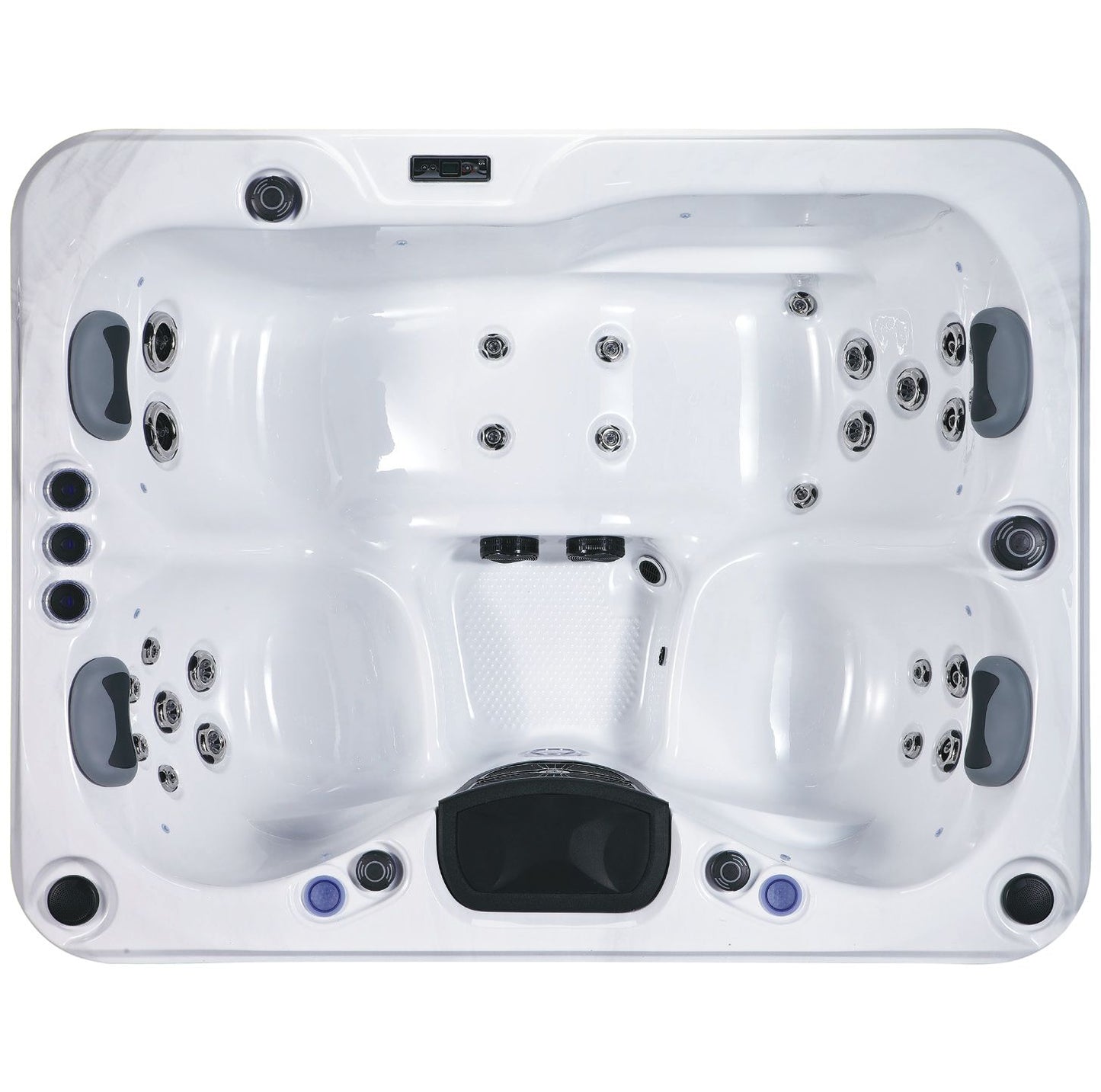 WithinWellness Serenity 3 | 3-Person Plug & Play Spa with Lounger