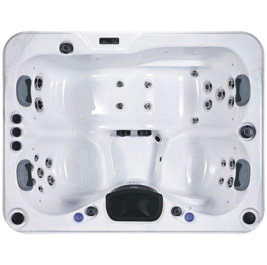 WithinWellness Serenity 3 | 3-Person Plug & Play Spa with Lounger
