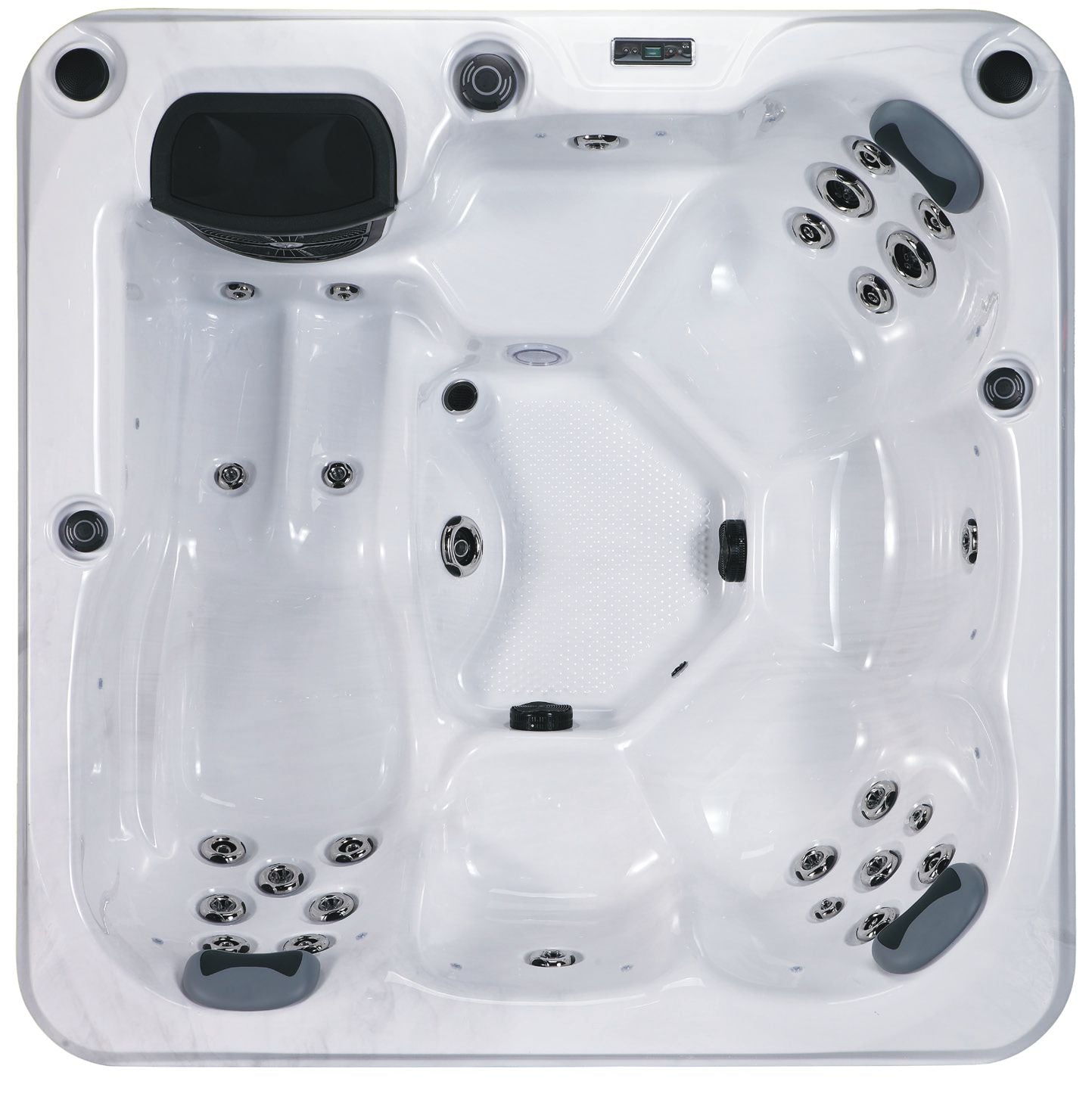 WithinWellness Elysium 7 | 6-Person Lounger Plug & Play Hot Tub