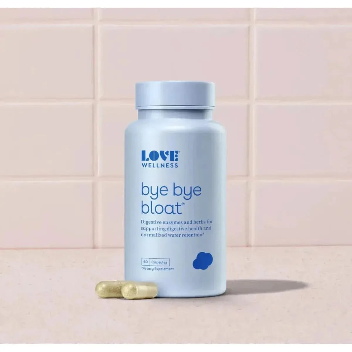 Love Wellness Bye Bye BloatBye Bye Bloat® - Bloating Relief - 60 Count - Glam Global UKLove Wellness