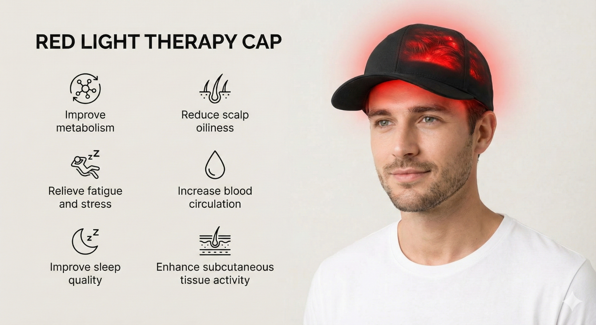 Lumina Follicle Pro | Laser Hair Growth Cap (150 LEDs)