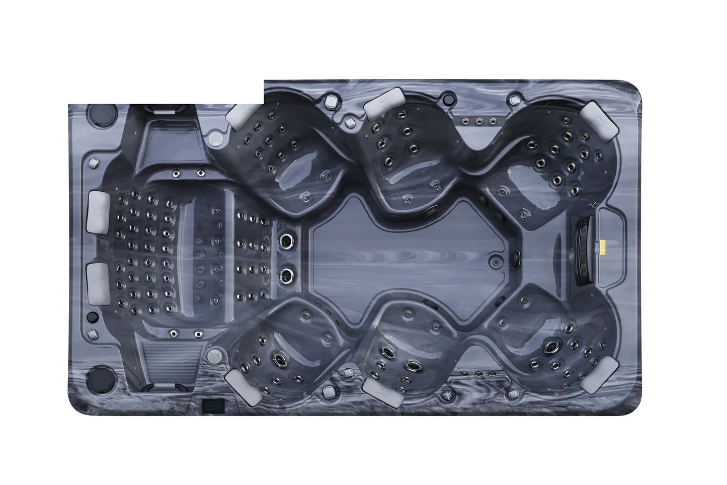 WithinWellness Party Pool 9 | 9-Person Social Spa Pool