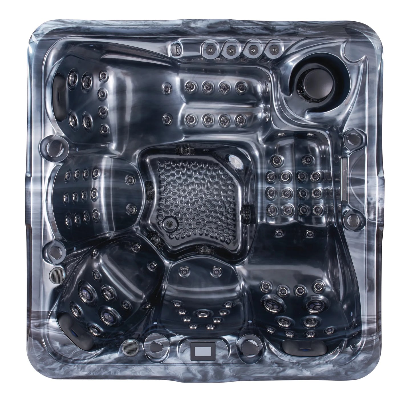 WithinWellness Social Pro 5 | Premium 5-Person Hot Tub (2 Loungers)