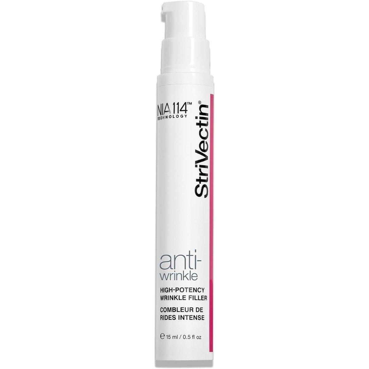 StriVectin Anti-Wrinkle High-Potency Wrinkle Filler – 15ml | Targeted Treatment for Forehead, Eyes & Mouth Area