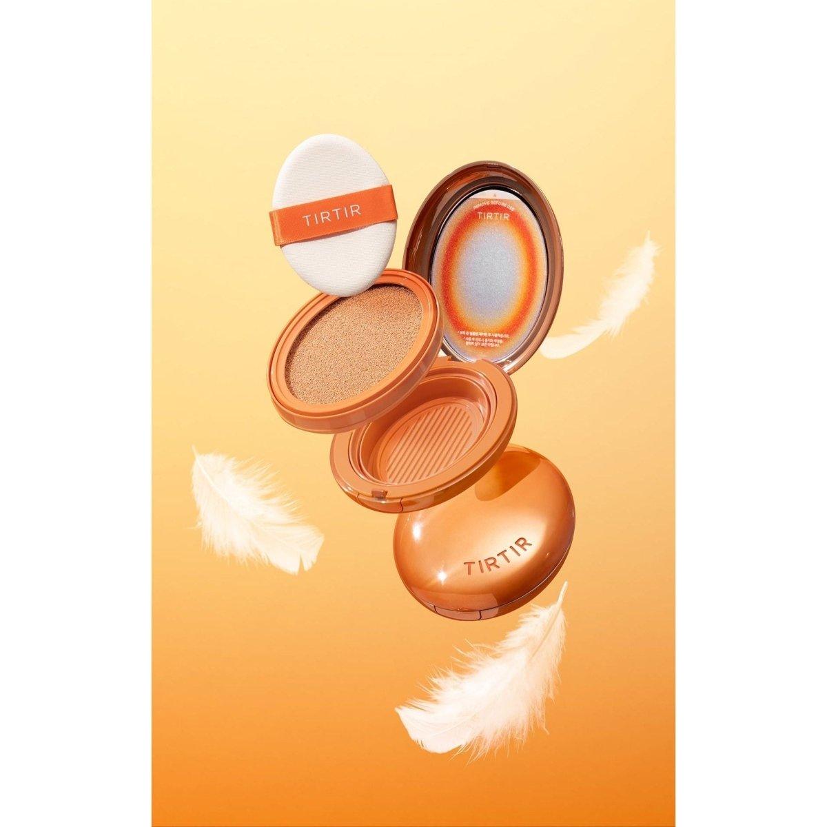 TIRTIR Mask Fit AI Filter Cushion SPF50+ PA++++ Mini (4.5g) – 15 Shades - Glam Global UKTIRTIR