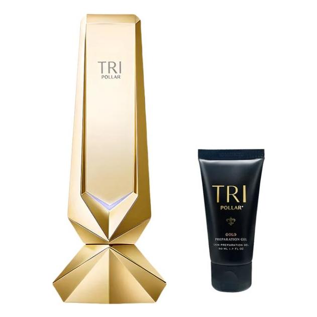 Tripollar STOP Vx Gold 2 Facial Device Kit - RF Anti - Aging Treatment - Glam Global UK TriPollar